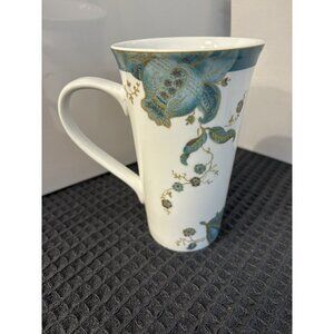 222 Fifth Eliza Teal Latte Mug